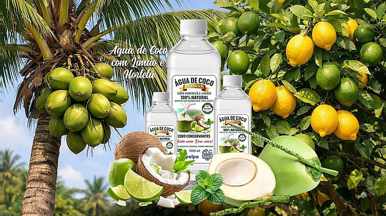 Água de Coco com Manga 100% Natural - Imagem 7
