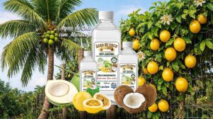 Água de Coco com Maracujá 100% Natural